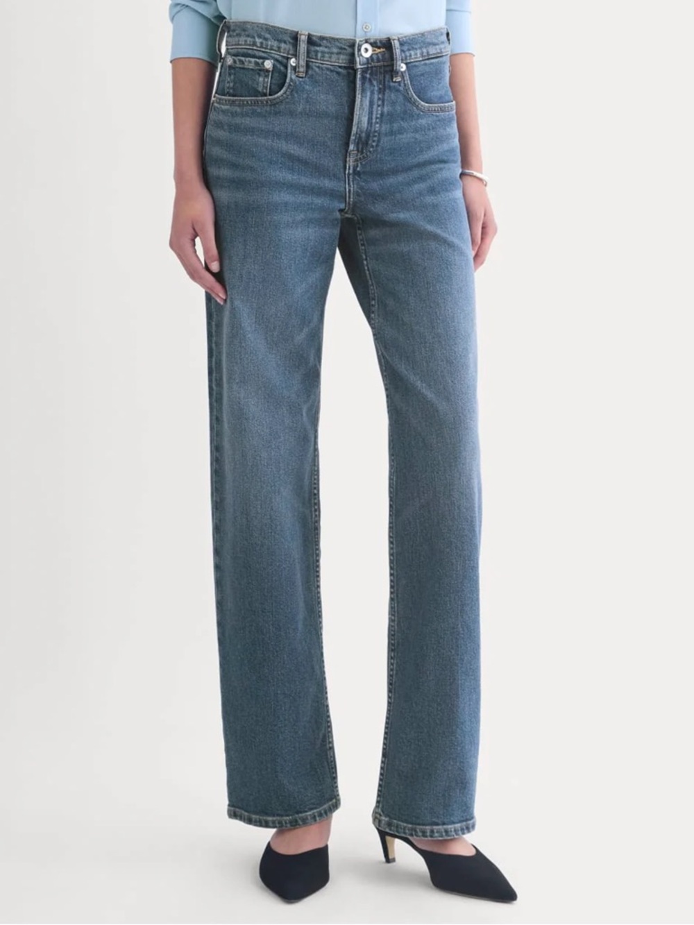 Everlane - The Column Jean - Ocean